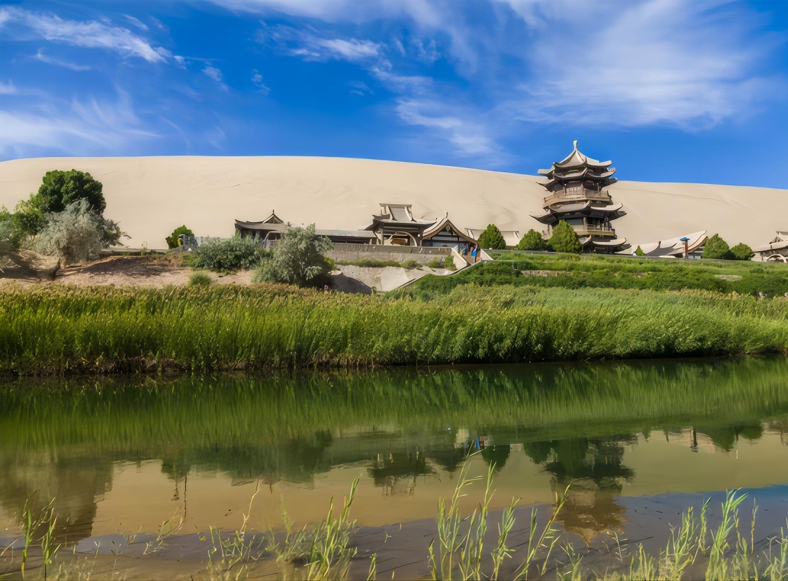 Mingsha Mountain&Crescent Spring 